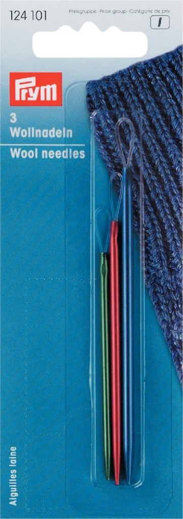Prym Wollnadel, Aluminium, sortiert