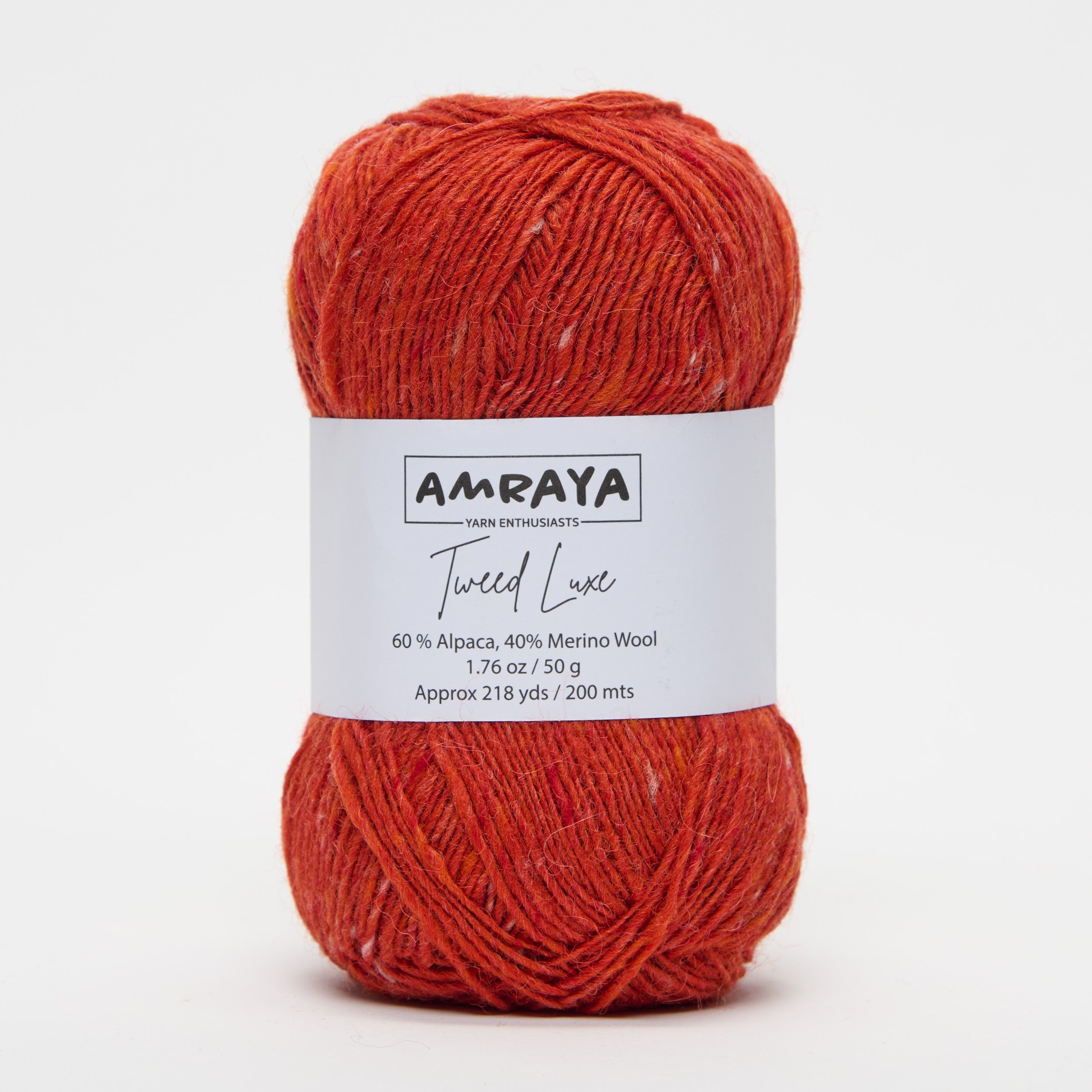 Strickset „Glowing garnet Pullunder“ – mit Tweed Luxe Alpaka Merinowolle Mix + PDF Anleitung