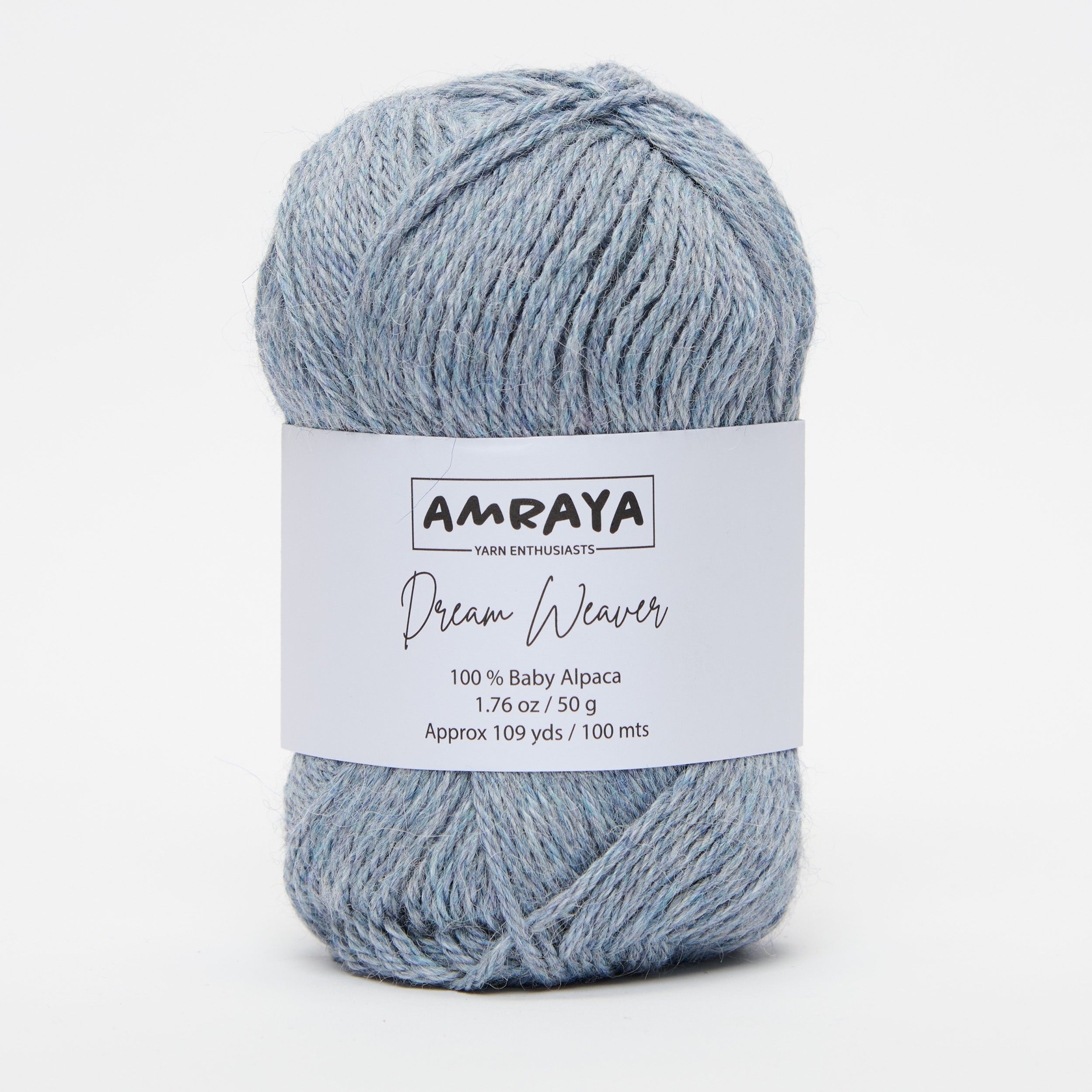 Strickset „Labradorit Pullover“ – mit Baby Alpaka Dream Weaver Wolle + PDF Anleitung