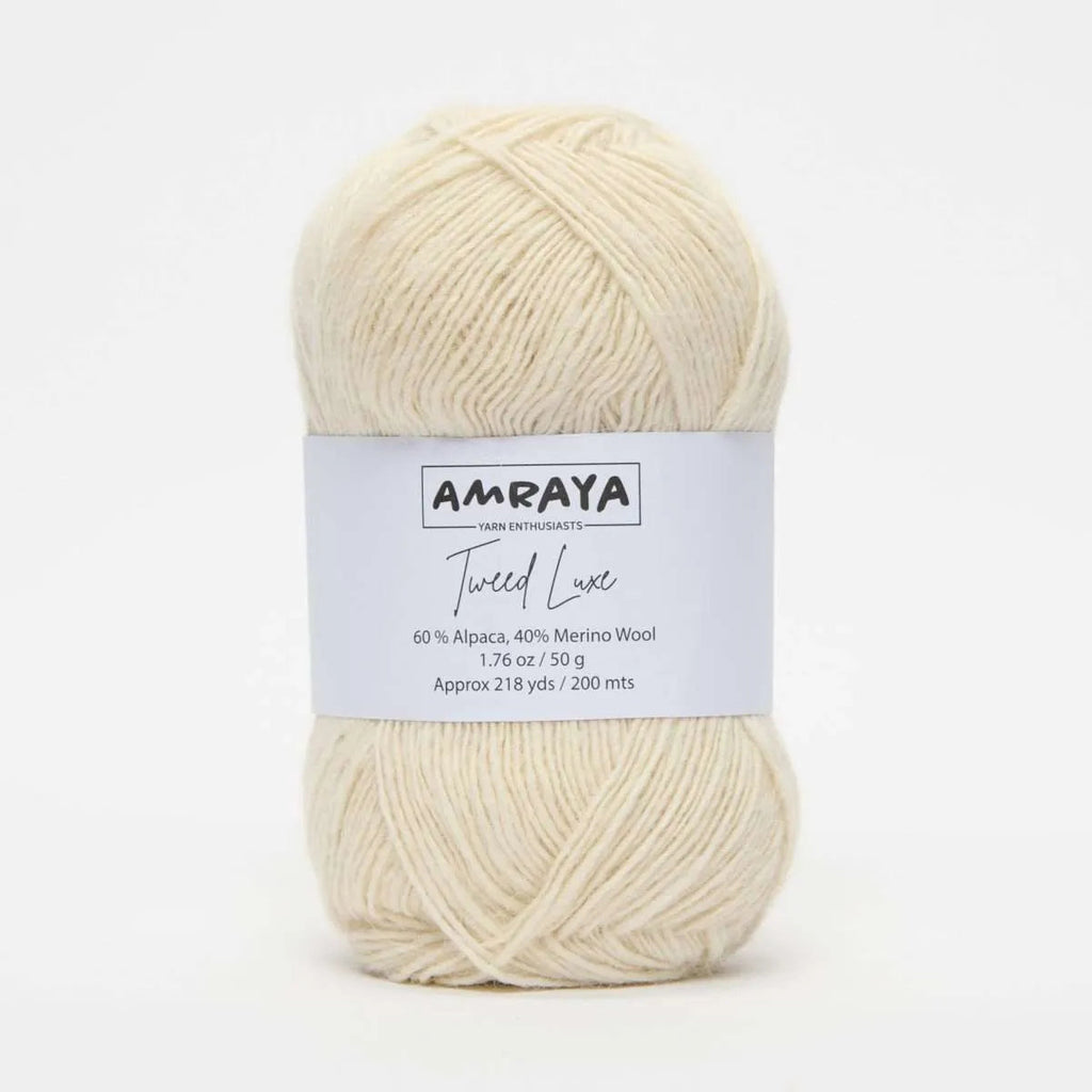 Amraya Tweed Luxe Alpaka Merinowolle Mix Amraya