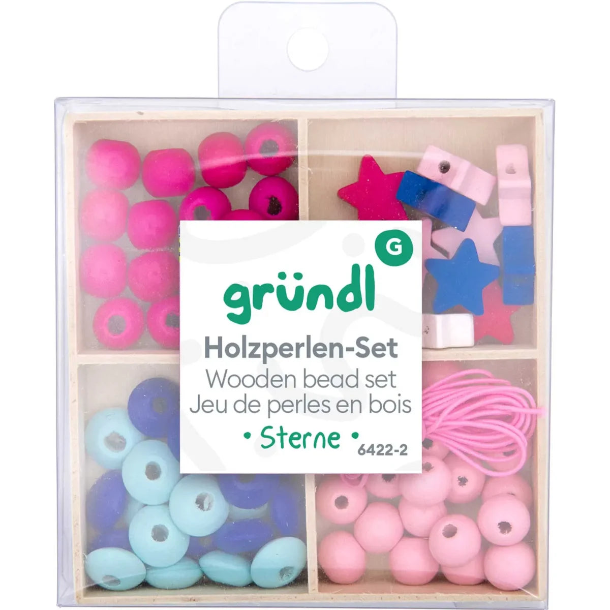Craft kit in wooden box