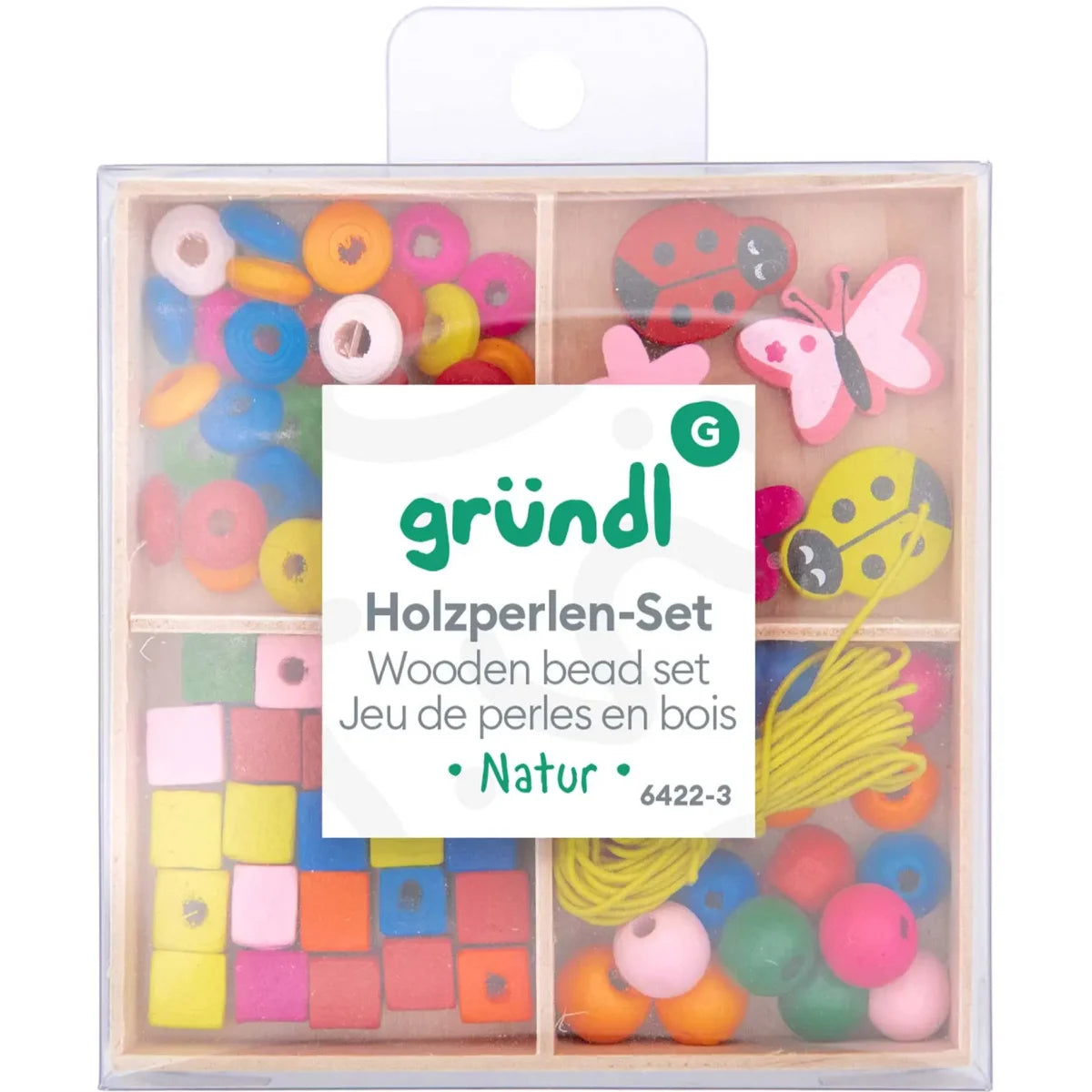 Craft kit in wooden box