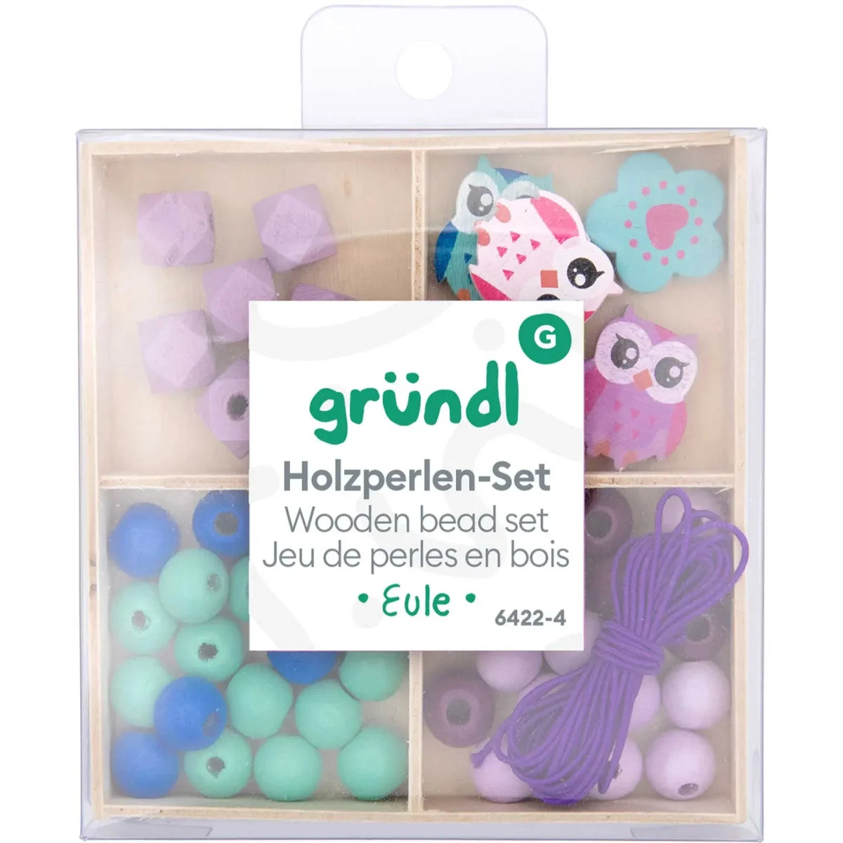 Craft kit in wooden box