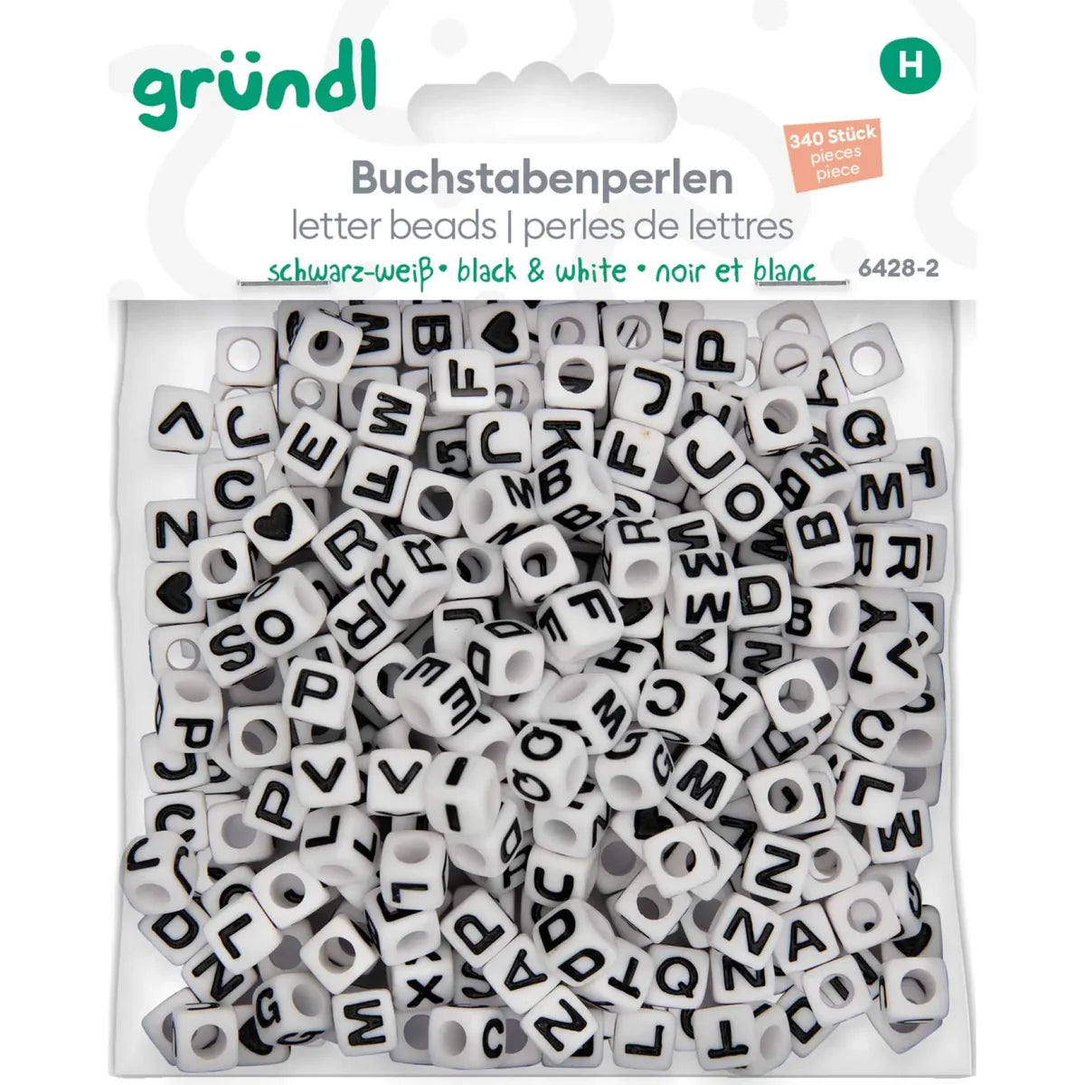 Letter beads