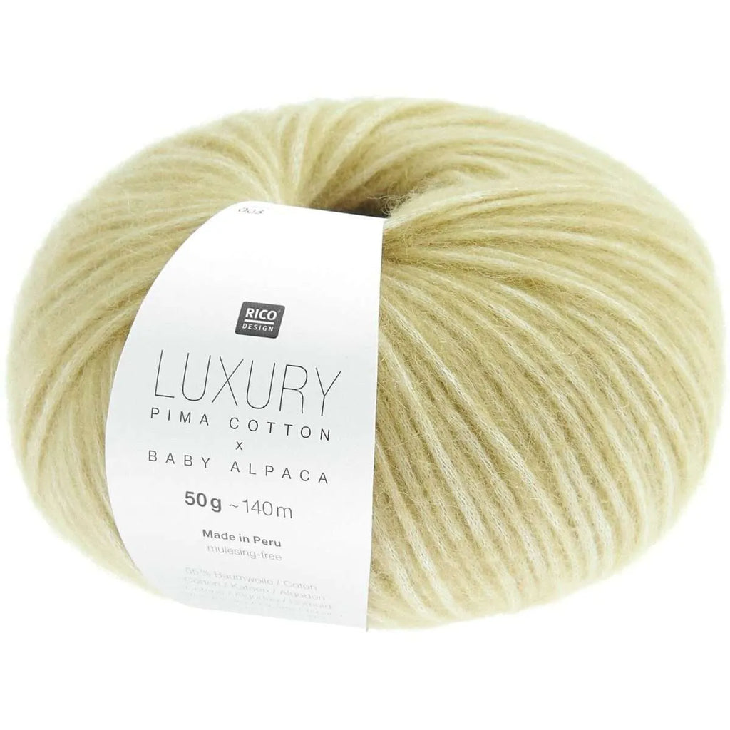Rico Design Luxury Pima Cotton x Baby Alpaca