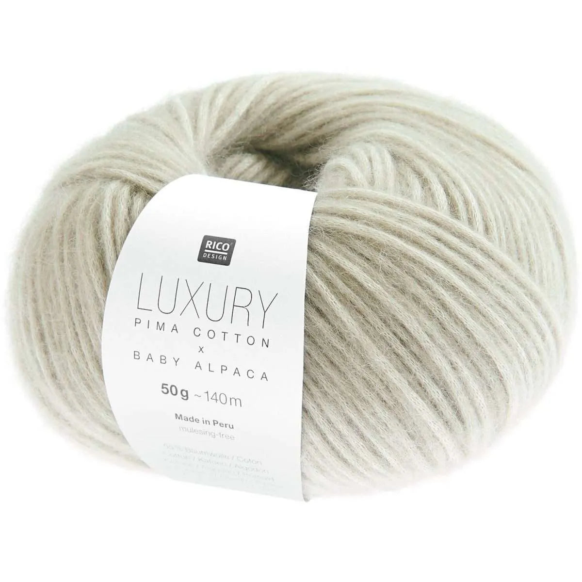 Rico Design Luxury Pima Cotton x Baby Alpaca