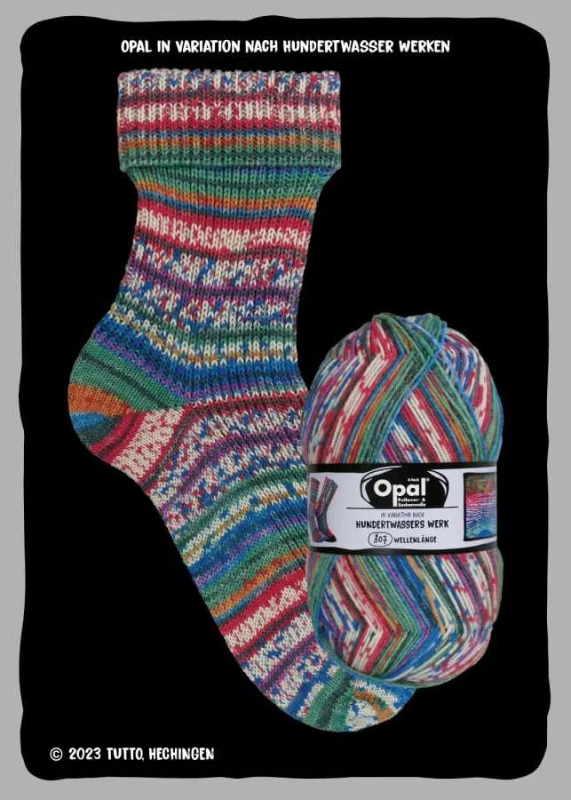 Opal Sockenwolle, Hundertwasser