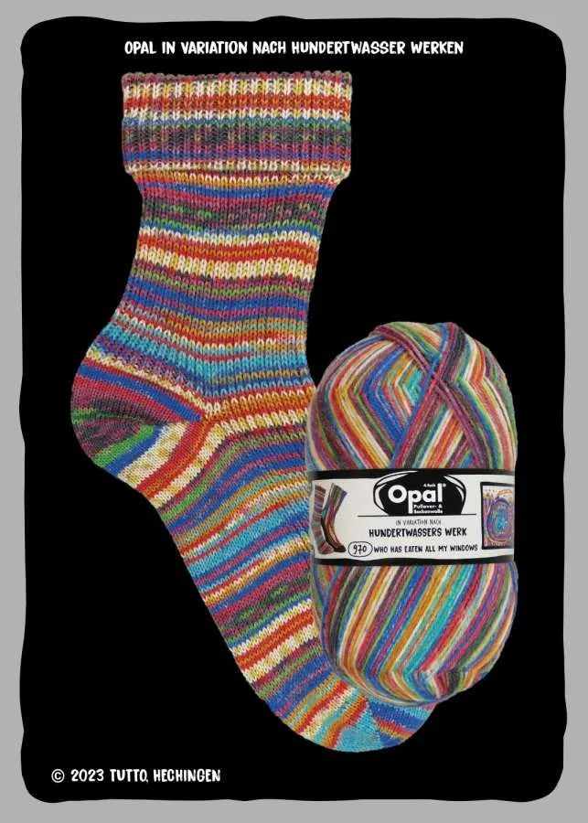 Opal Sockenwolle, Hundertwasser
