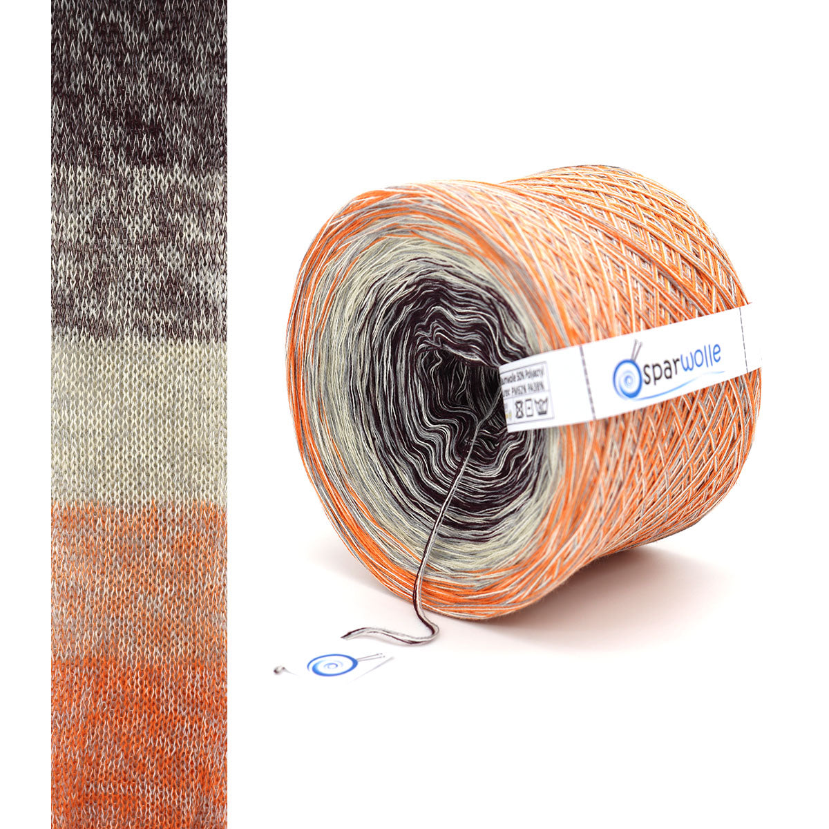 Bobbel Farbverlaufsgarn, Sondernedition 5, 50% Baumwolle