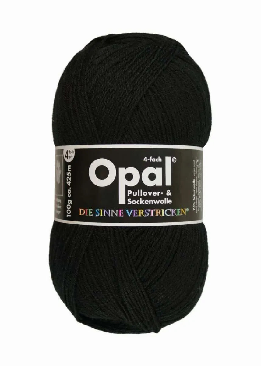 Opal Sockenwolle, uni 4-fädig