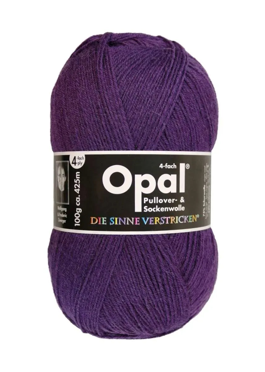 Opal Sockenwolle, uni 4-fädig