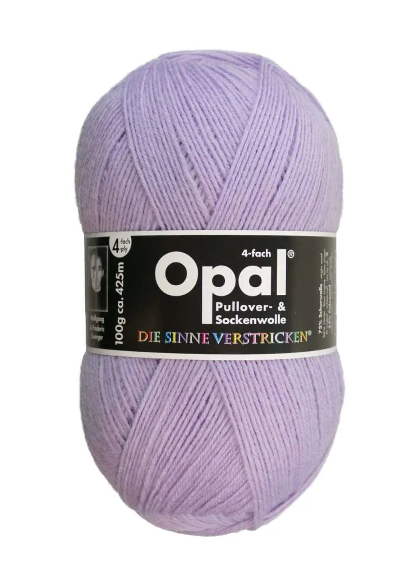 Opal Sockenwolle, uni 4-fädig