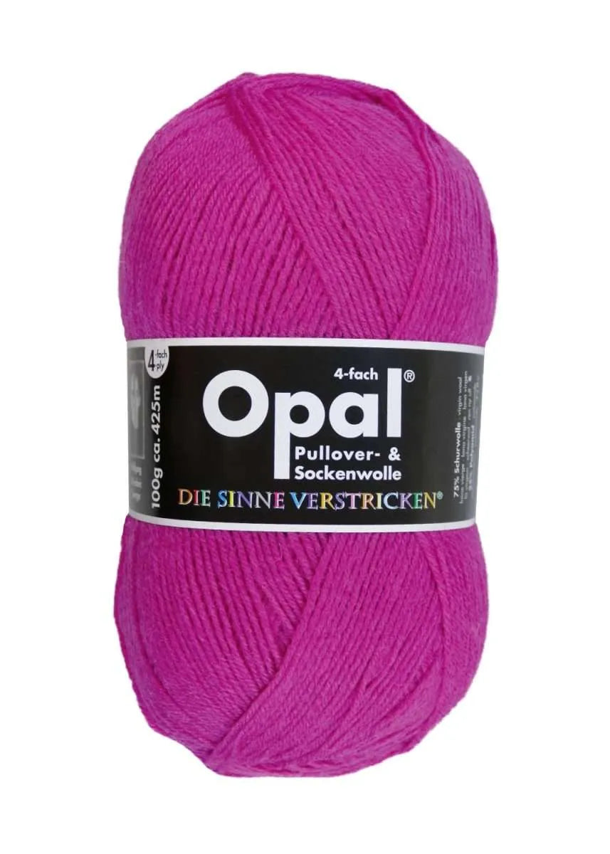 Opal Sockenwolle, uni 4-fädig