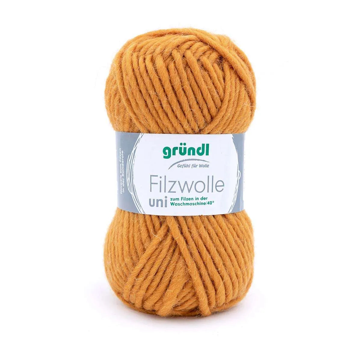 Gründl Filzwolle Uni