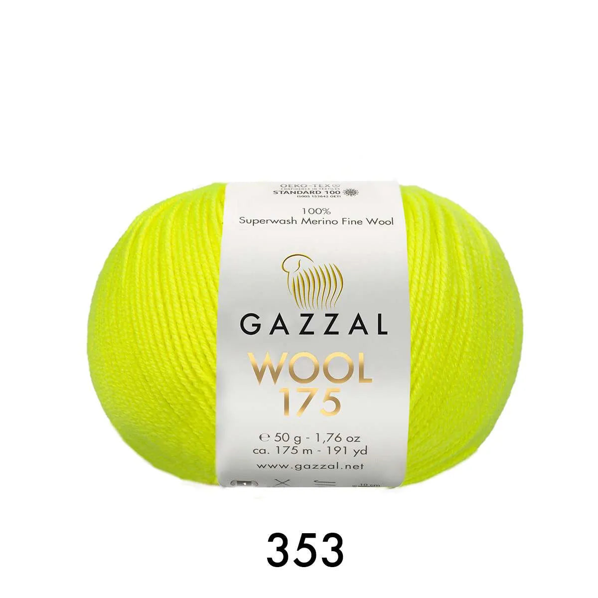 Gazzal Merinowolle extra fine, Wool 175