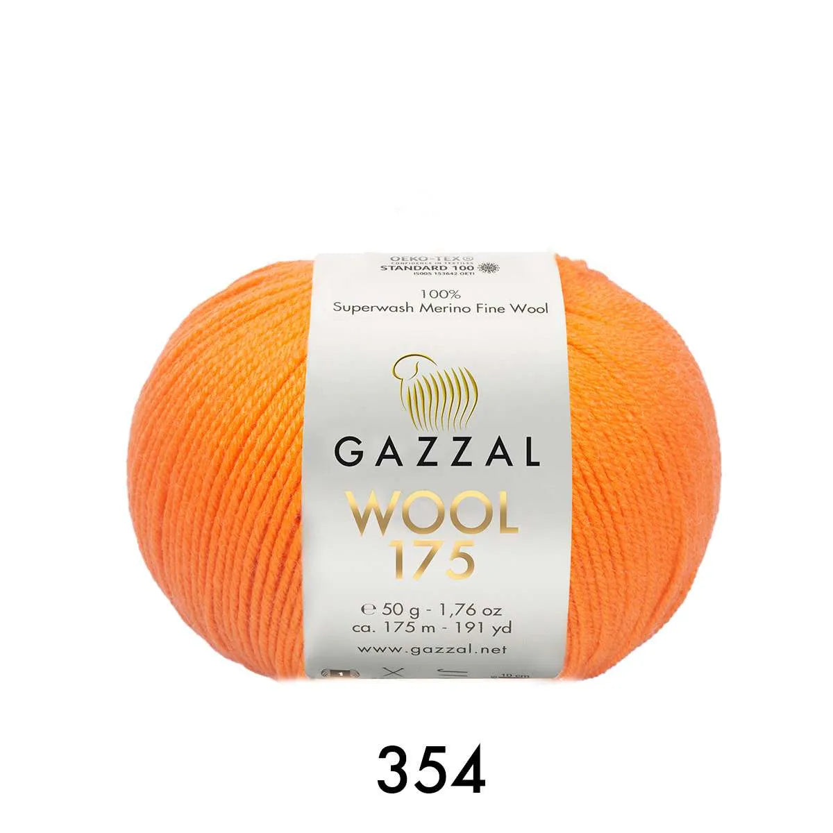 Gazzal Merinowolle extra fine, Wool 175