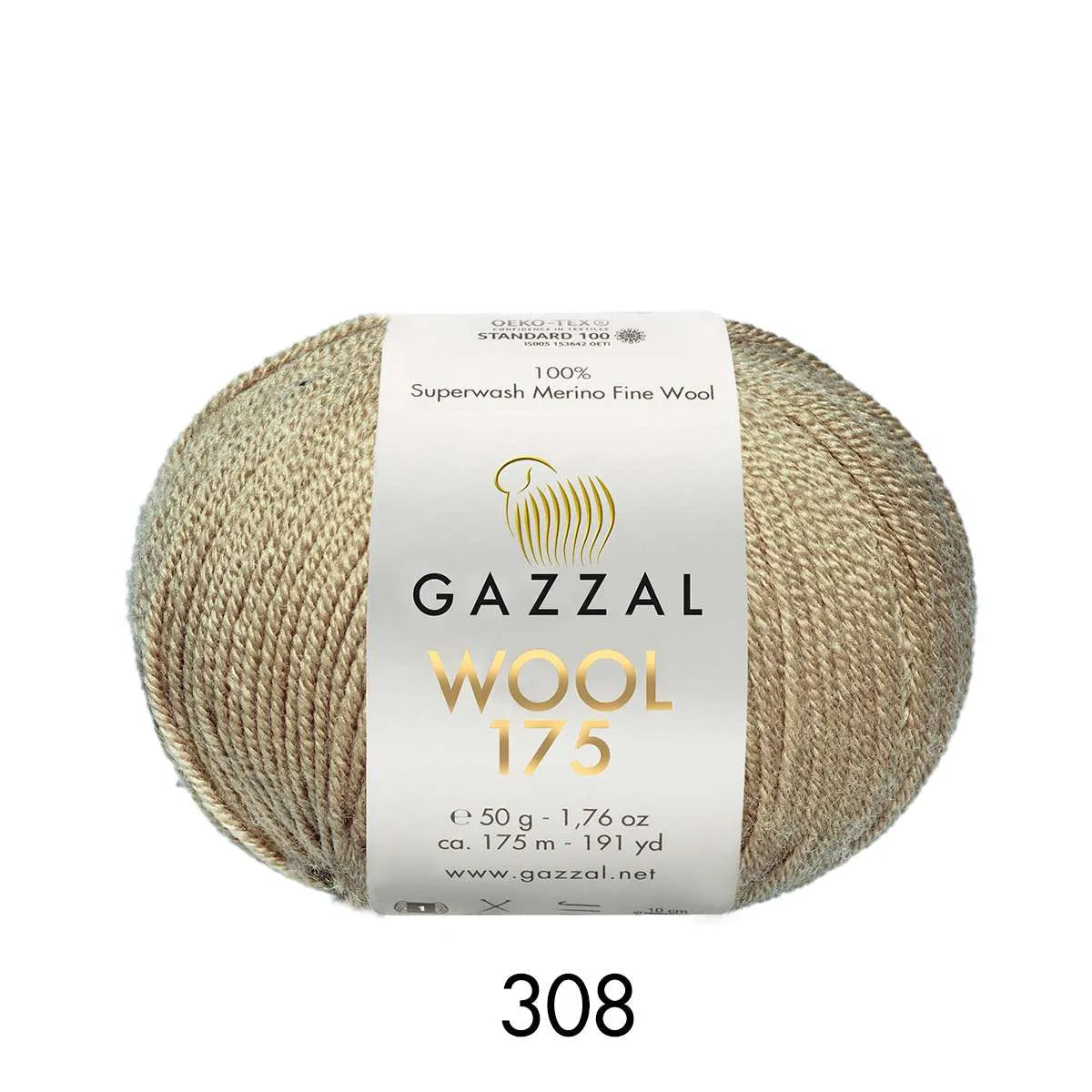 Gazzal Merinowolle extra fine, Wool 175
