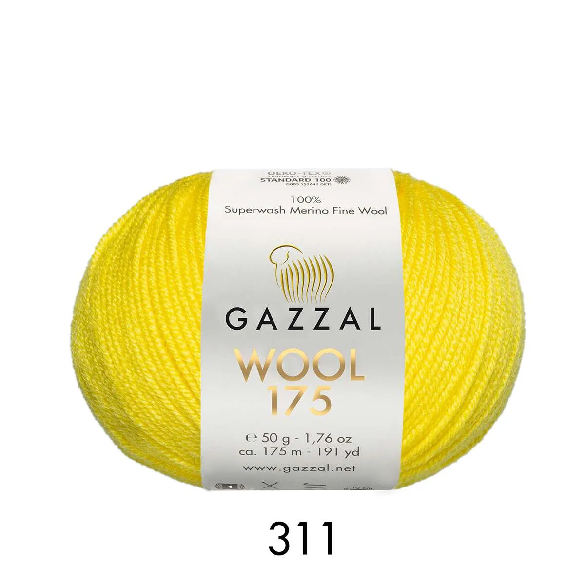 Gazzal Merinowolle extra fine, Wool 175