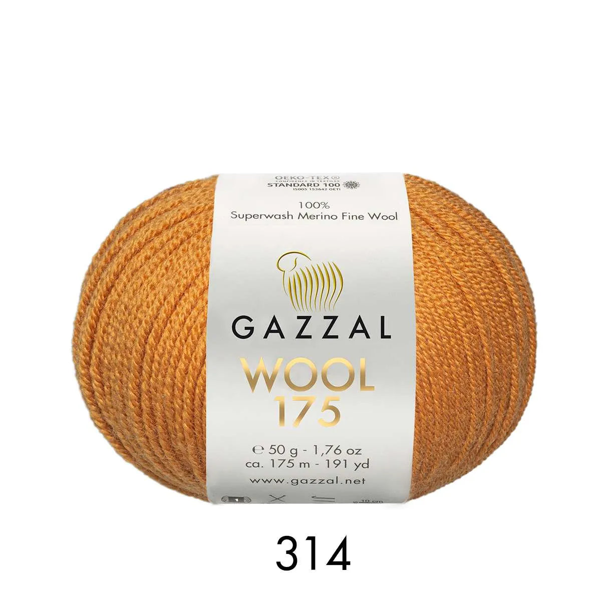 Gazzal Merinowolle extra fine, Wool 175