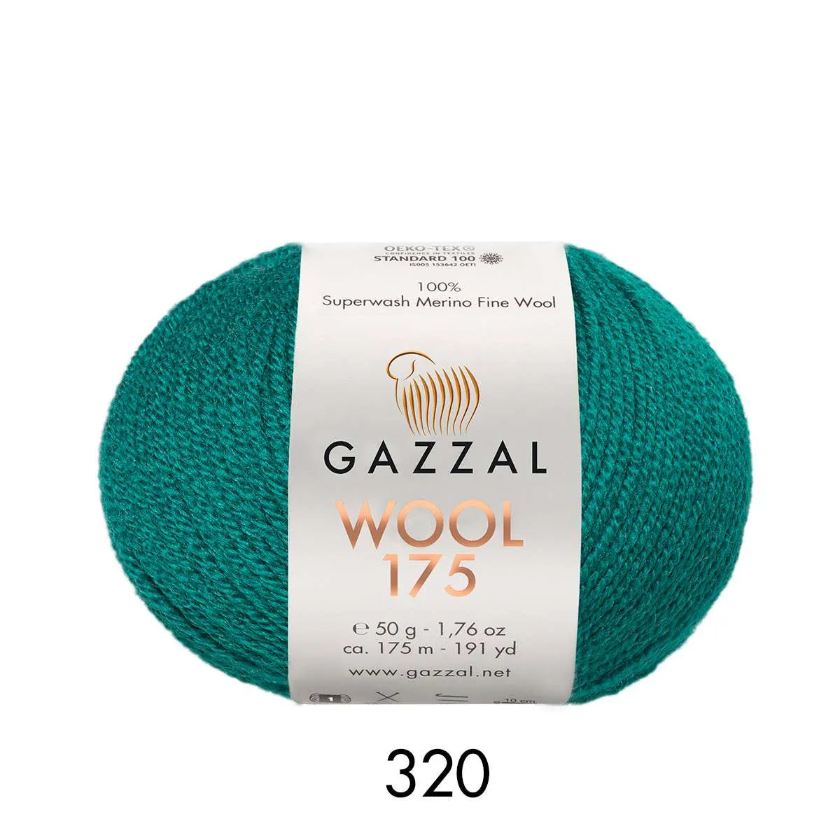 Gazzal Merinowolle extra fine, Wool 175