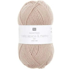 Rico Design Alpakawolle, Essentials Baby Alpaca and Merino aran Rico Design