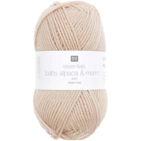 Rico Design Alpakawolle, Essentials Baby Alpaca and Merino aran