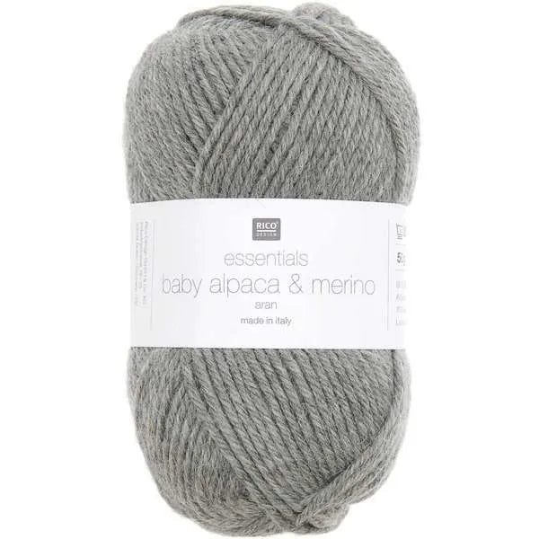 Rico Design Alpakawolle, Essentials Baby Alpaca and Merino aran Rico Design
