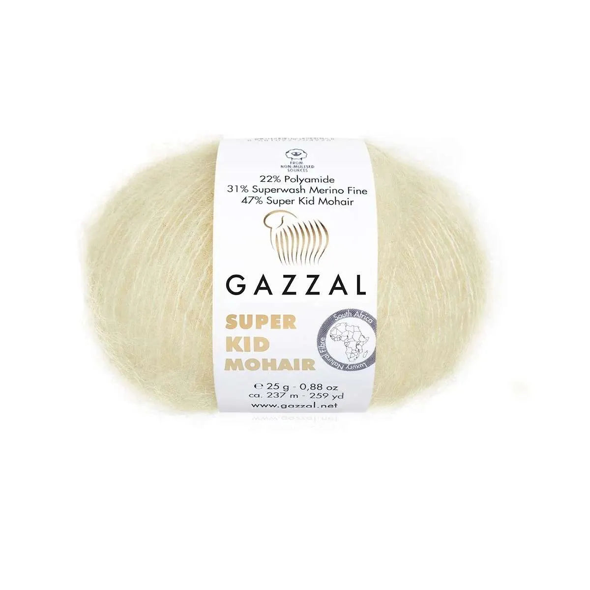 Gazzal Super Kid Mohair Mohairwolle