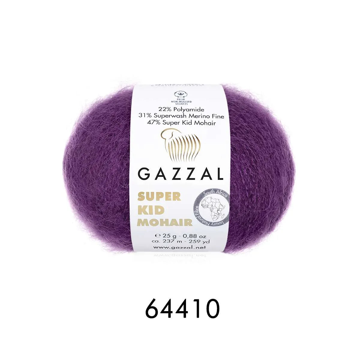 Gazzal Super Kid Mohair Mohairwolle