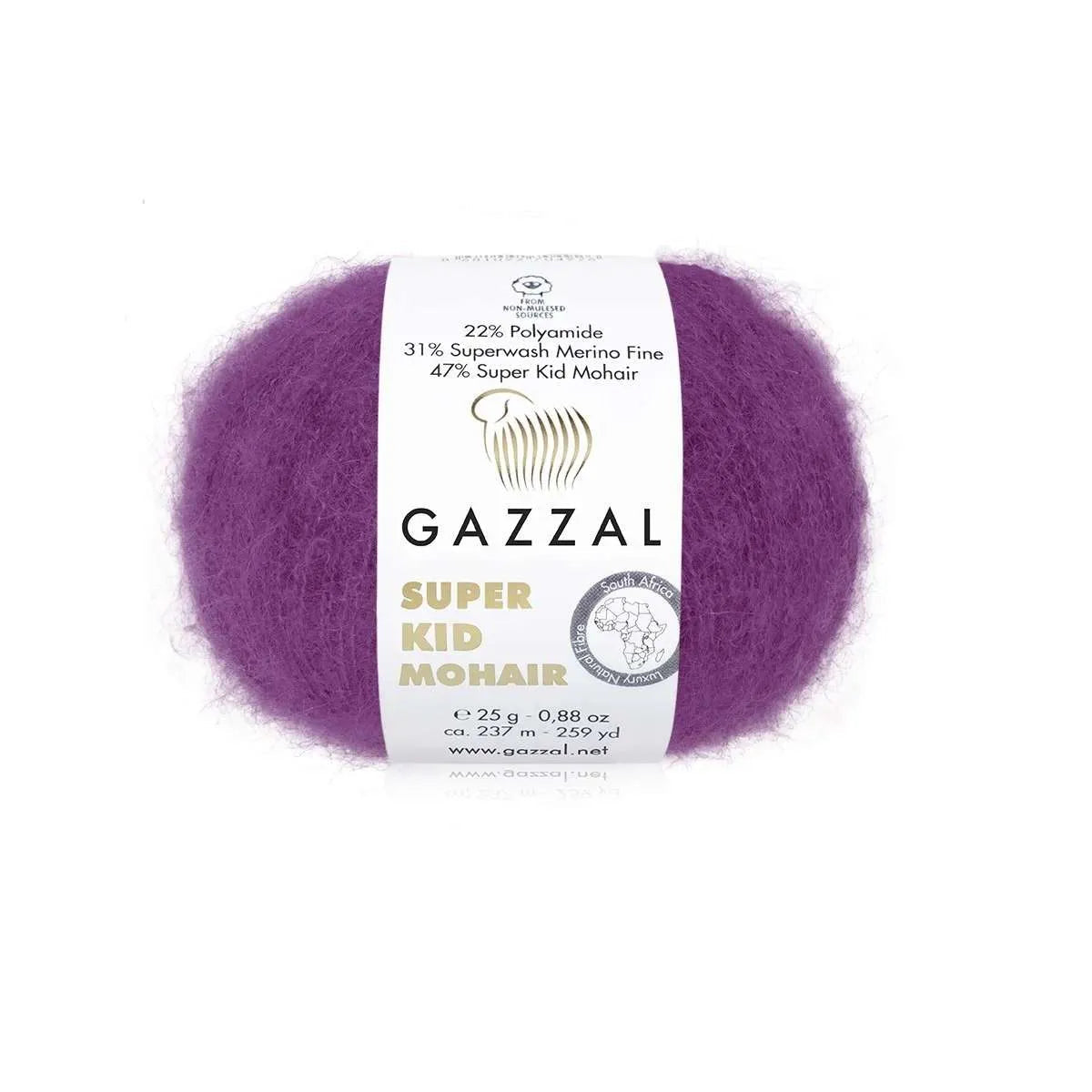 Gazzal Super Kid Mohair Mohairwolle