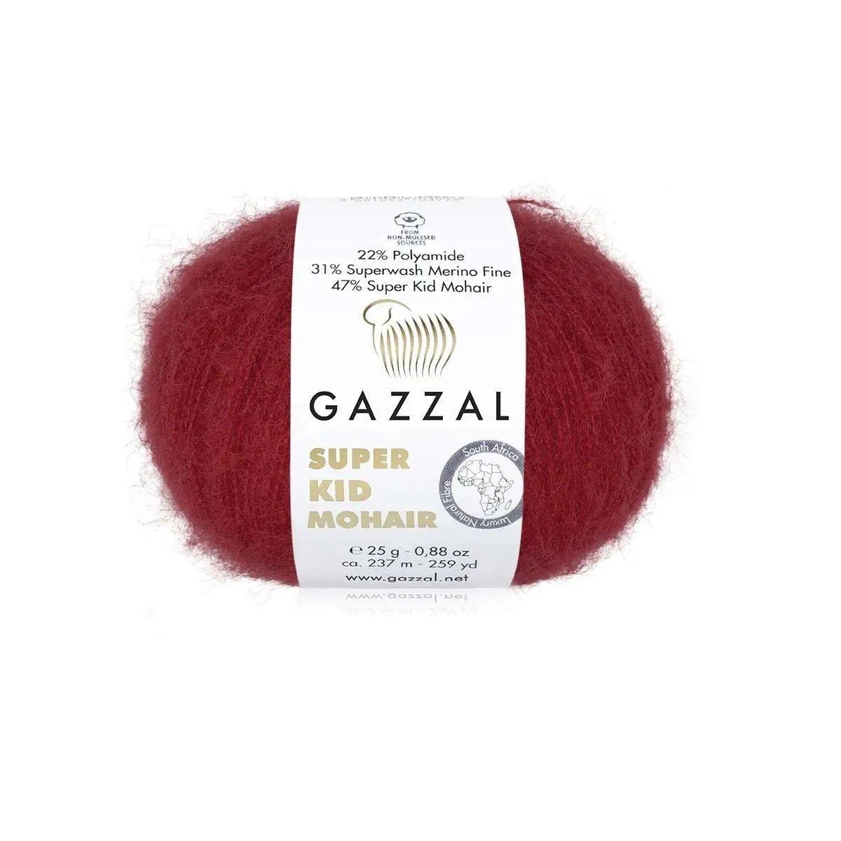 Gazzal Super Kid Mohair Mohairwolle