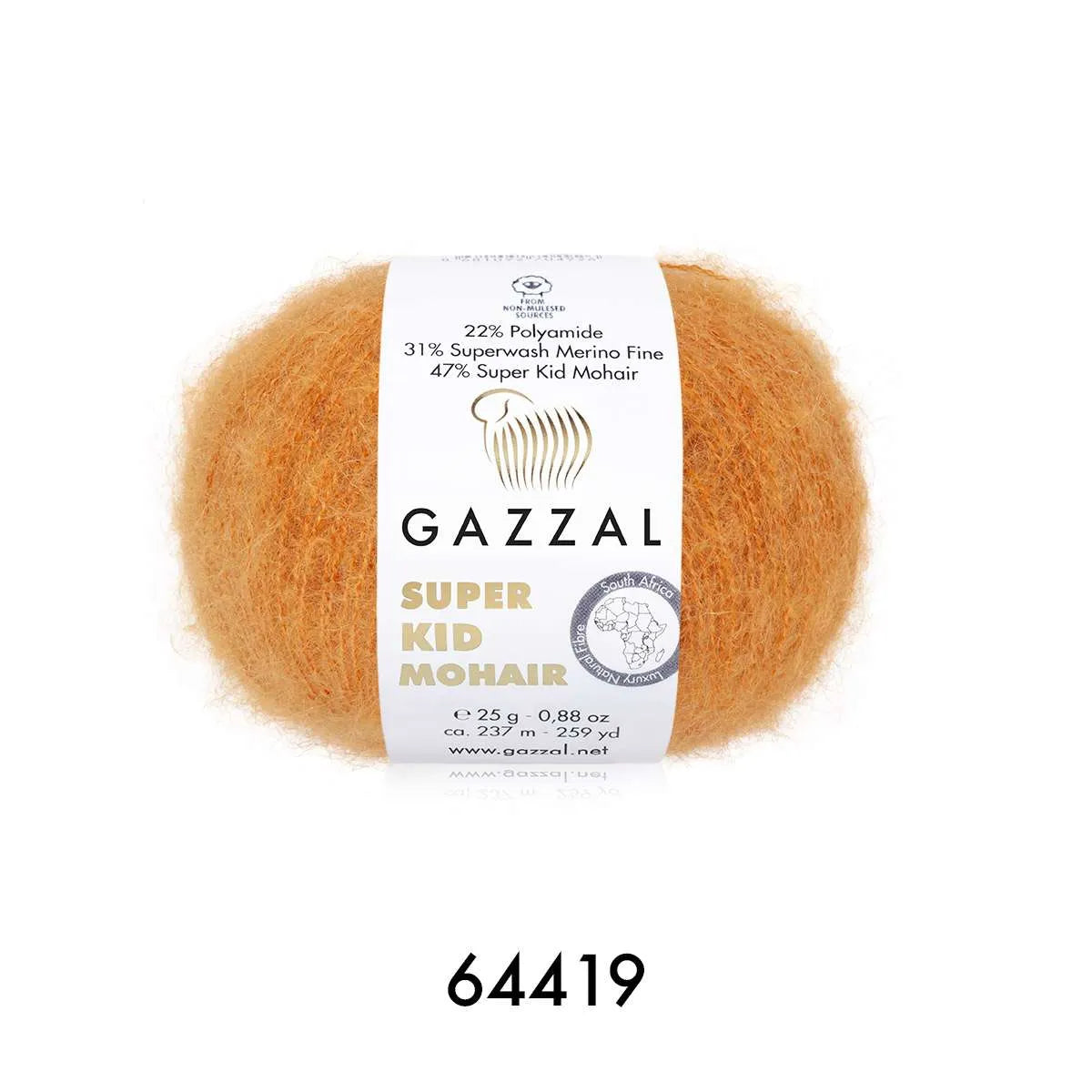 Gazzal Super Kid Mohair Mohairwolle