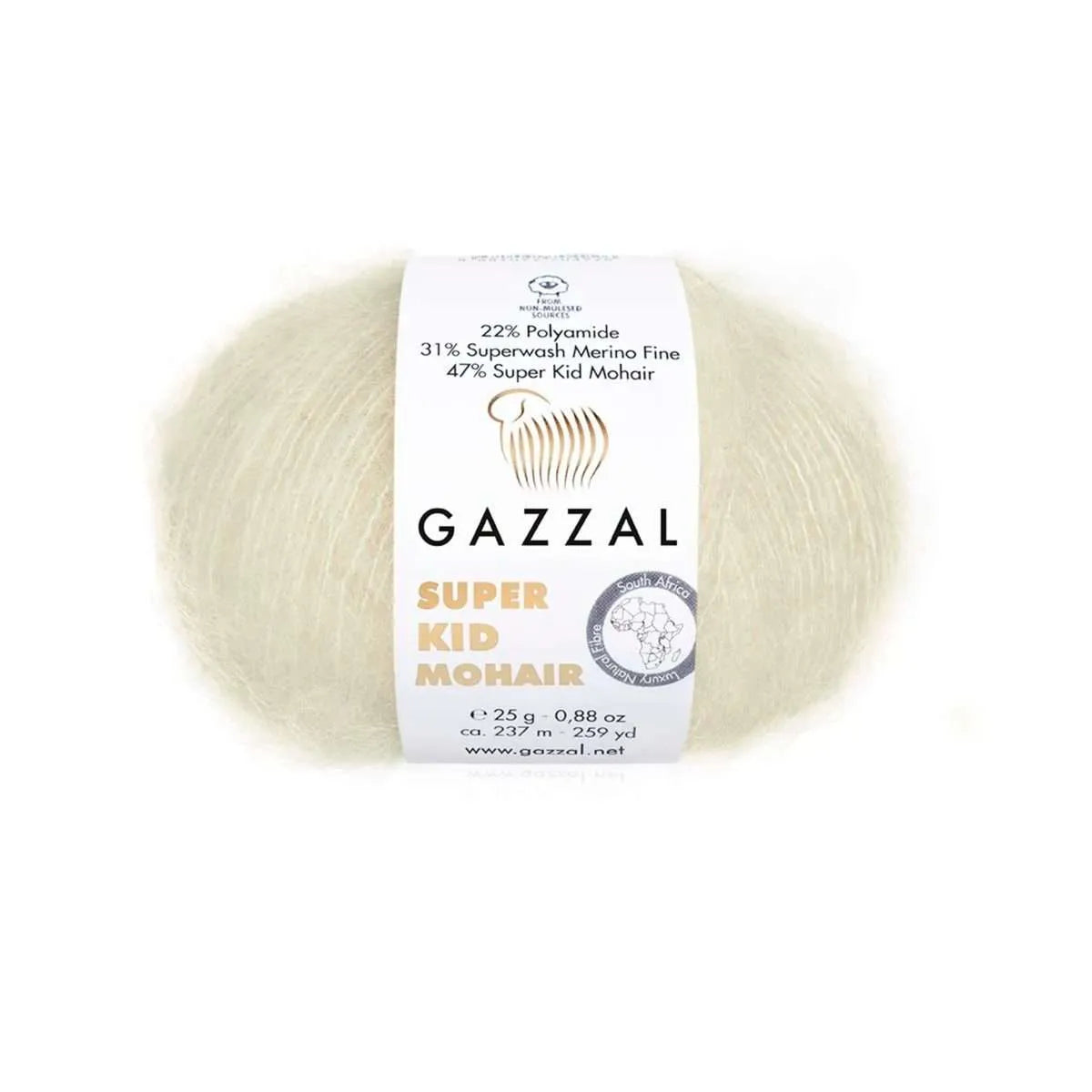 Gazzal Super Kid Mohair Mohairwolle
