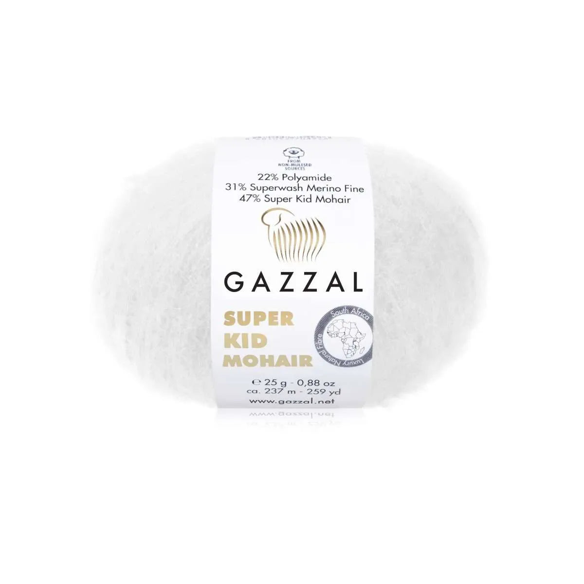 Gazzal Super Kid Mohair Mohairwolle
