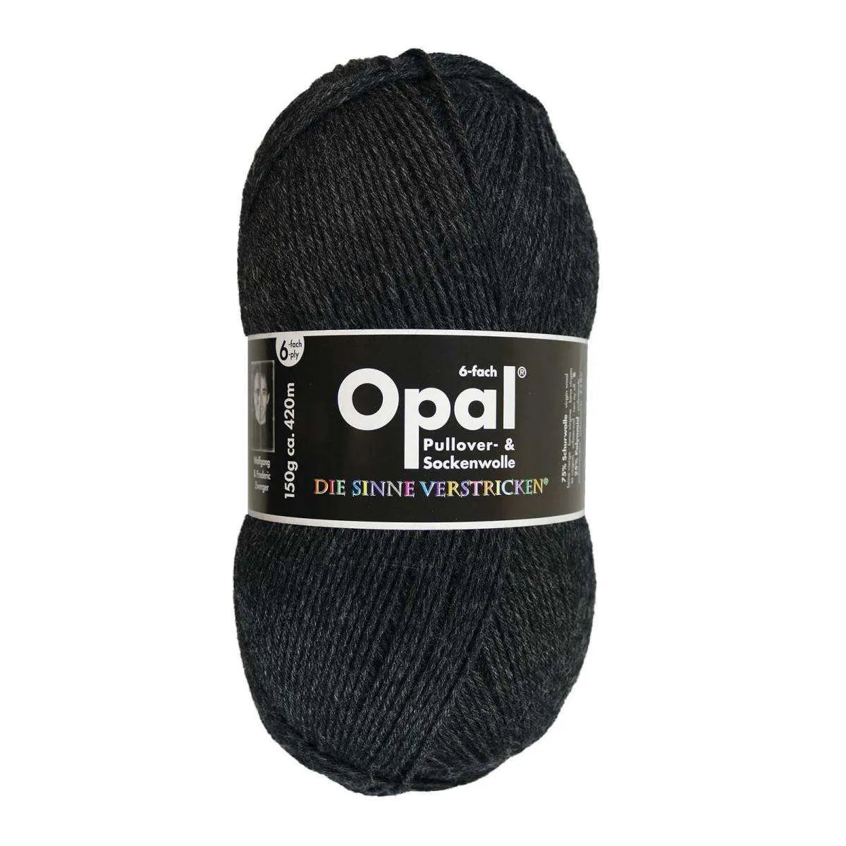 Opal Sockenwolle, uni 6-fädig