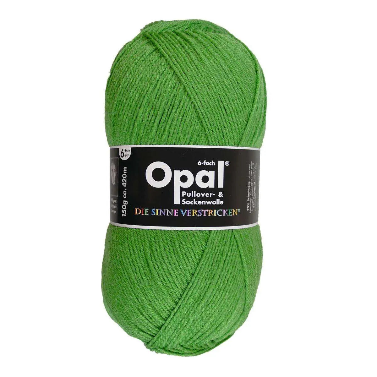 Opal Sockenwolle, uni 6-fädig