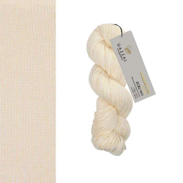 Gazzal Wool Star Handgefärbte Merinowolle