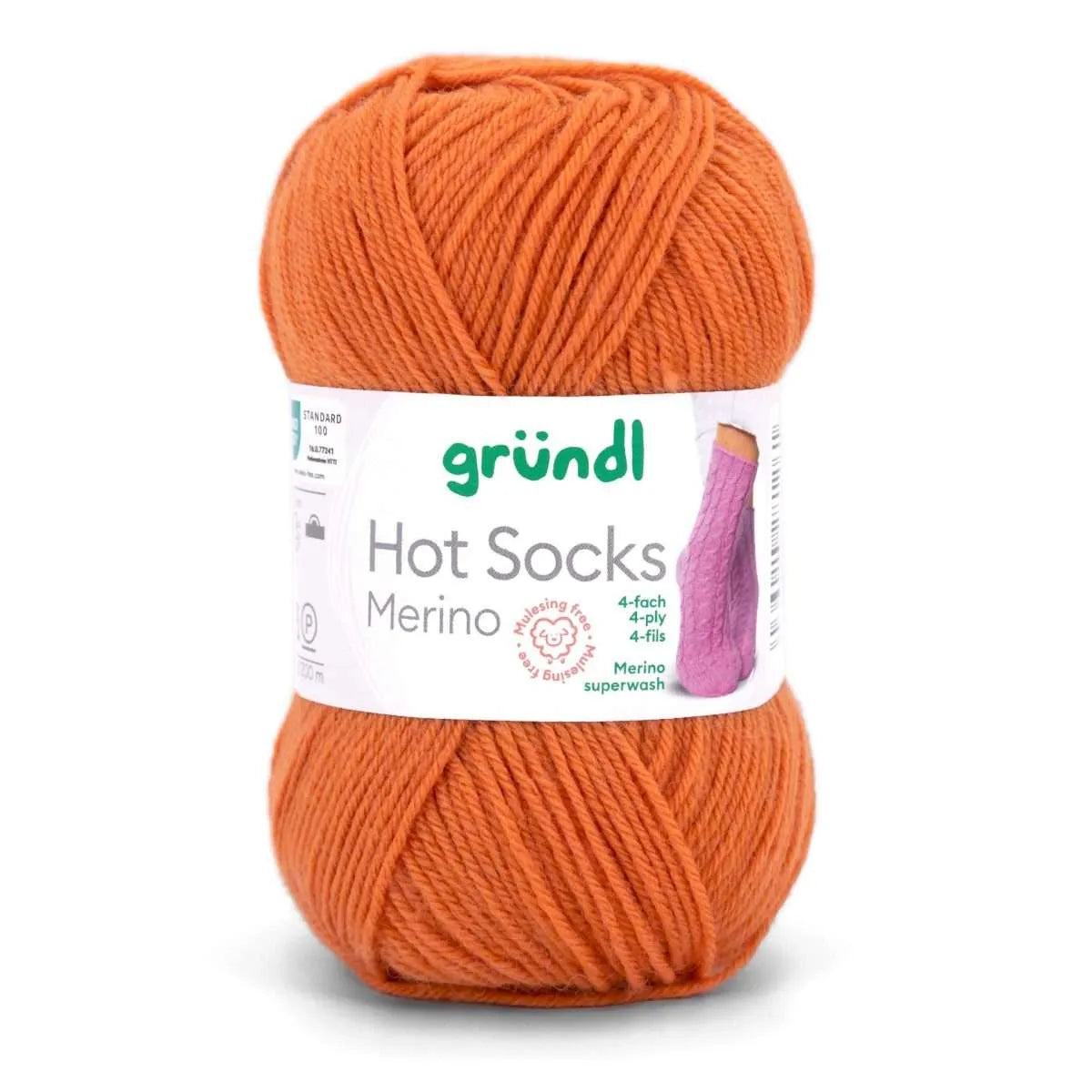 Gründl Sockenwolle Hot Socks Merino