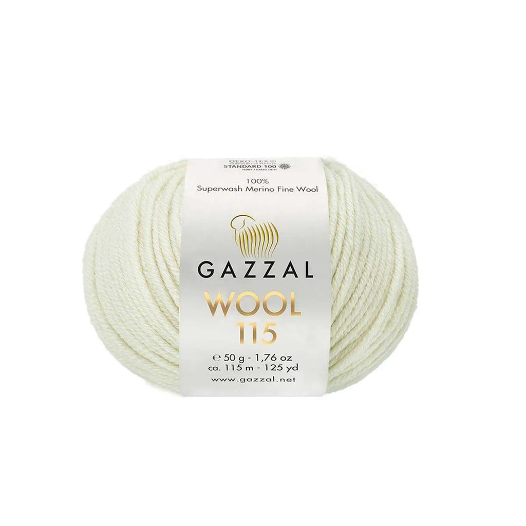 Gazzal Merinowolle, Wool 115