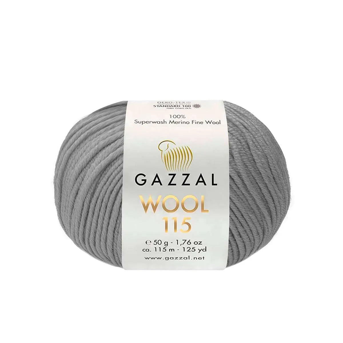 Gazzal Merinowolle, Wool 115