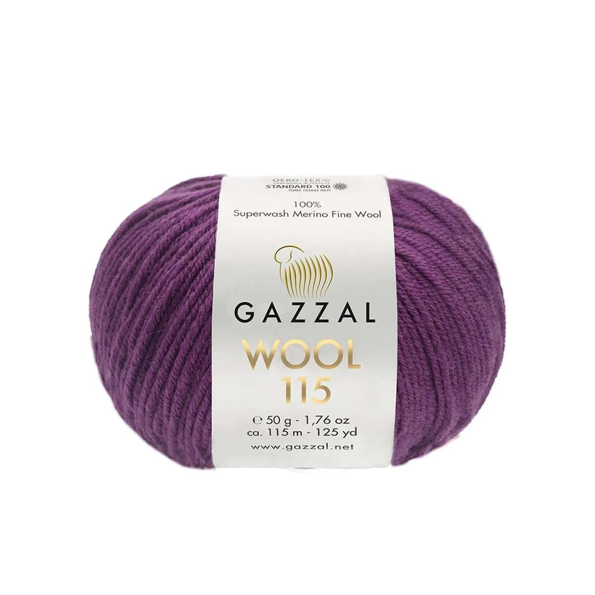 Gazzal Merinowolle, Wool 115