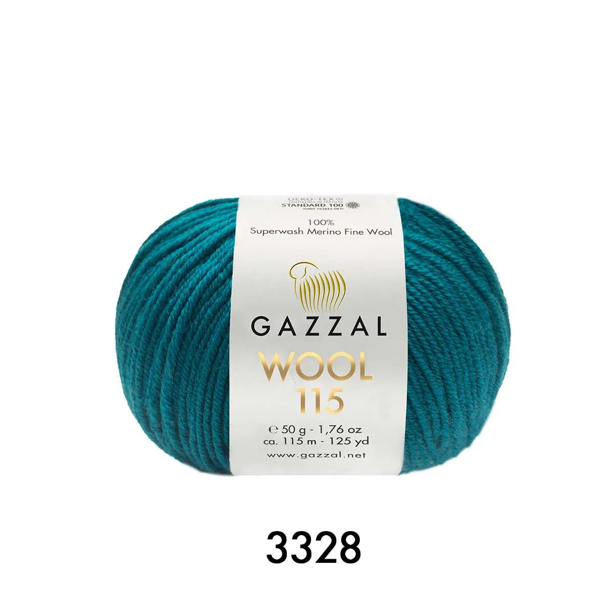 Gazzal Merinowolle, Wool 115