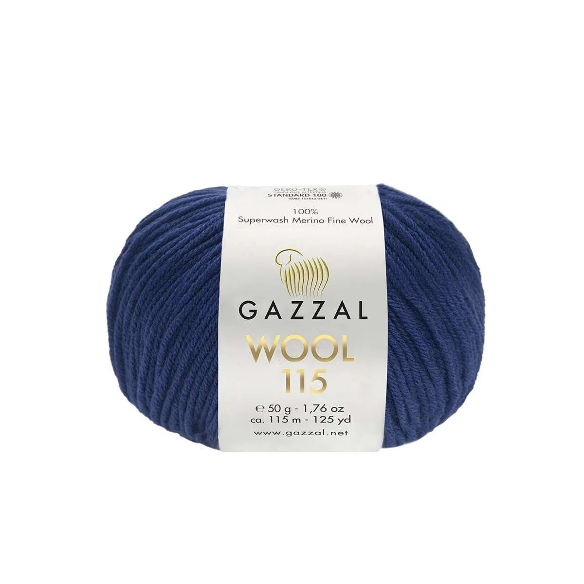 Gazzal Merinowolle, Wool 115