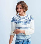 6863_Pullover_mit_Raglan_aus_Bobbel_stricken_Anleitun