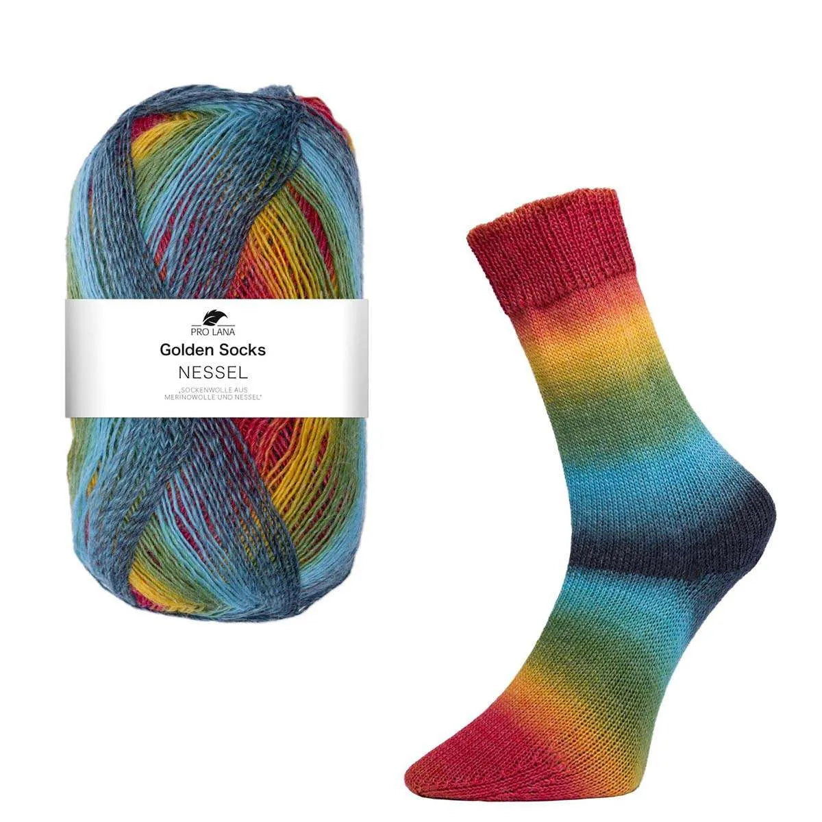 Pro Lana Sockenwolle Golden Socks Nessel