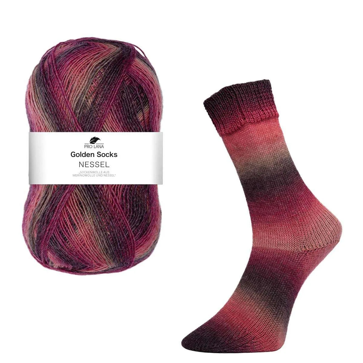 Pro Lana Sockenwolle Golden Socks Nessel