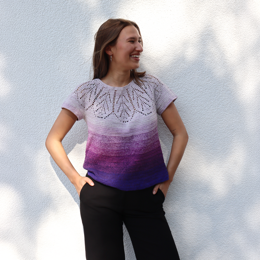 Calliandra Top Crochet Kit