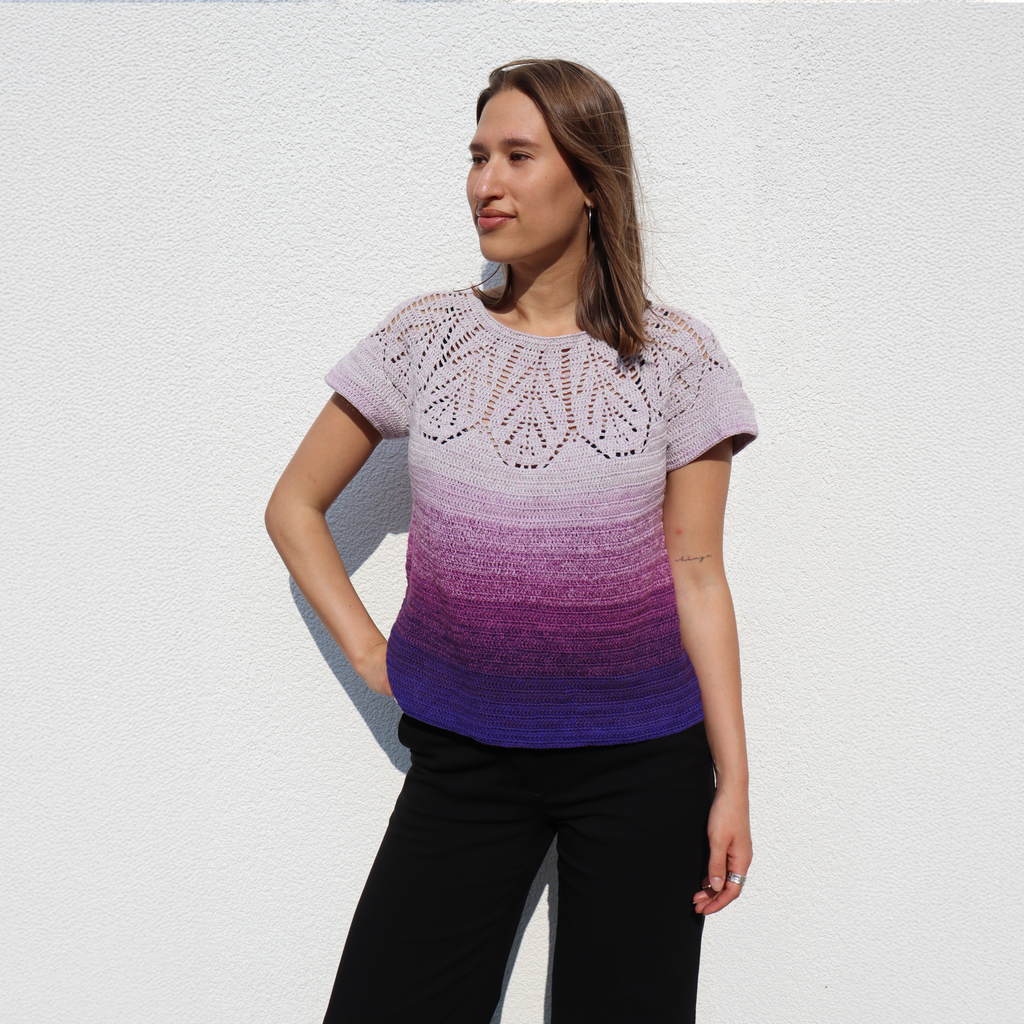 Calliandra Top Crochet Kit