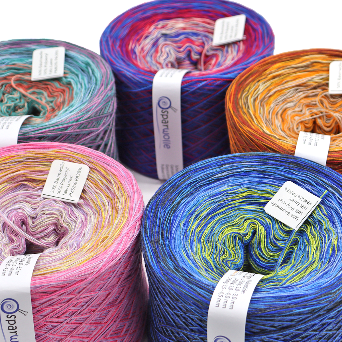 Bobbel Farbverlauf, Floréa