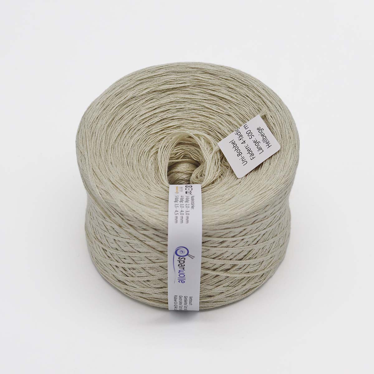 Uni-Bobbel 50% Baumwolle